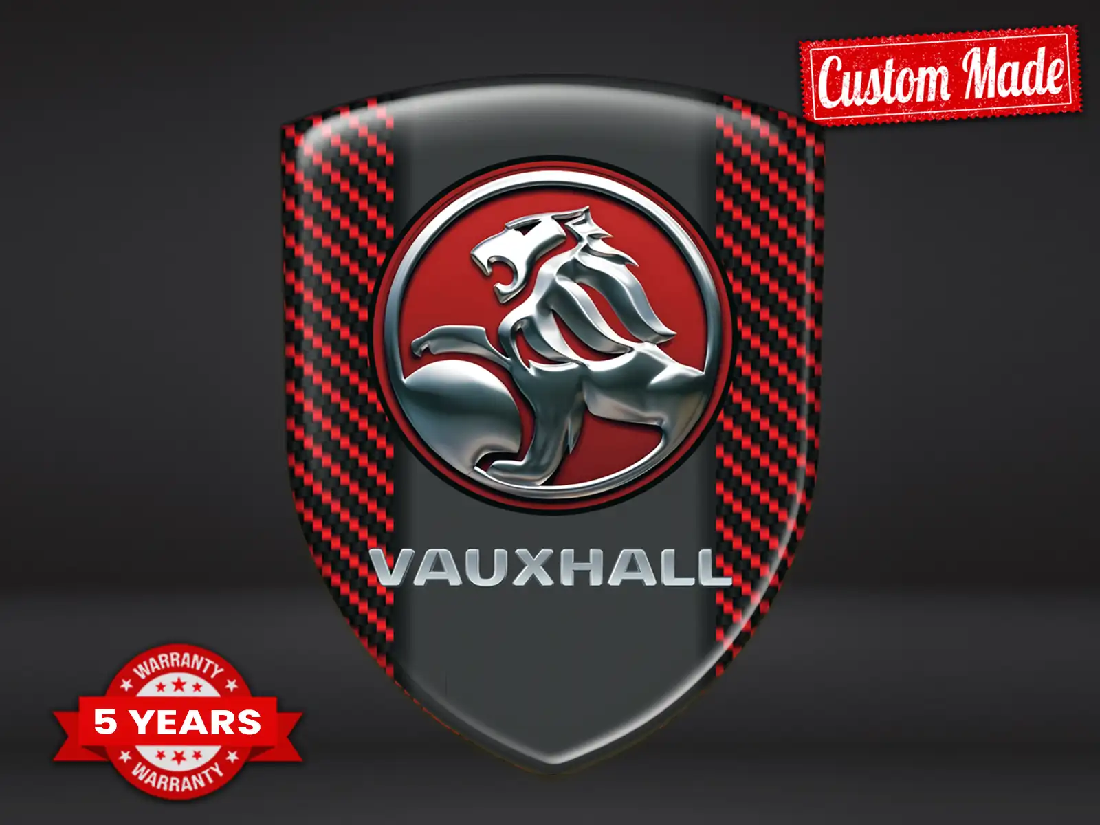 Vauxhall Pegatinas Logo Impresas Pro Máximo Duradero Estiloso